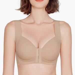 Elegant Beige Women's Bra